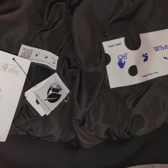 Off-White Exactly the Opposite Bomber Jacket - Picture 5 of 9